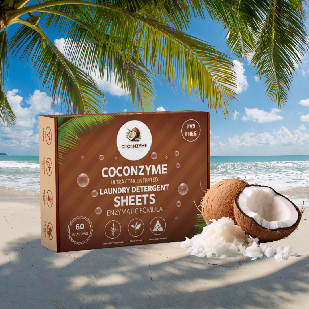 EcoFriendly Laundry Detergent Sheets No PVA, No Microplastics